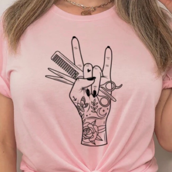 Hair Dresser T-shirt - Picture 1 of 1